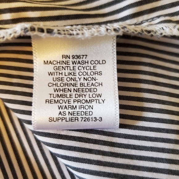 Liz Claiborne Floral Embroidered Balloon Sleeve Blouse Sz XL - Picture 5 of 16